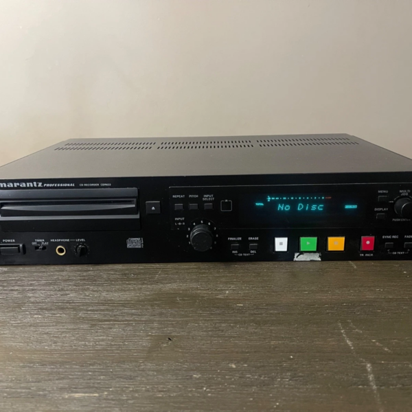 Marantz CDR633 Professional Rackmount Slot-Loading CD Player / Recorder