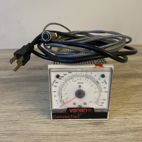 Varian Convectorr GA Vacuum Gauge Controller L9104-303 115VAC 60 Hz With CABLE