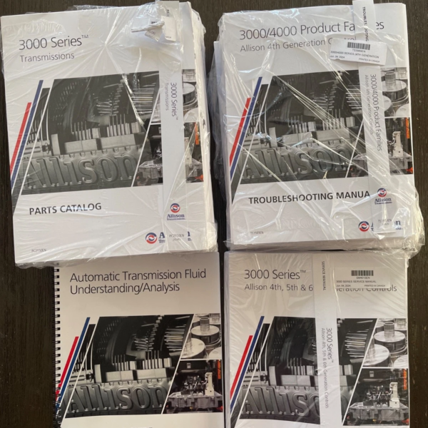 Allison Transmission 3000 Series Troubleshooting Service Manual Parts Catalog