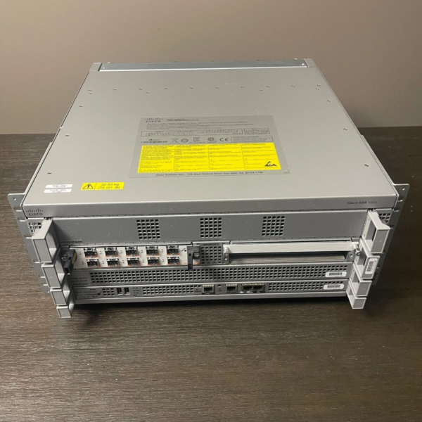CISCO ASR 1004 Router, ASR1000 Series w/ ASR1000-SIP10 ASR1000-ESP10 ASR1000-RP1