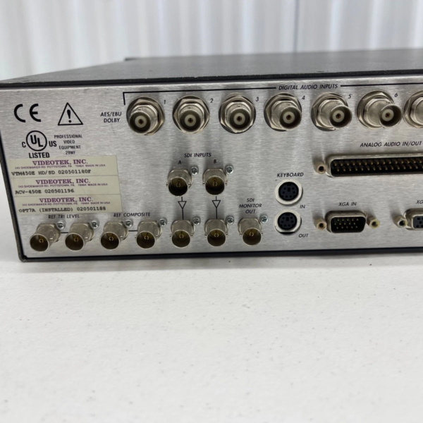 Videotek VTM-450E HD/SD Multi Format On Screen Monitor